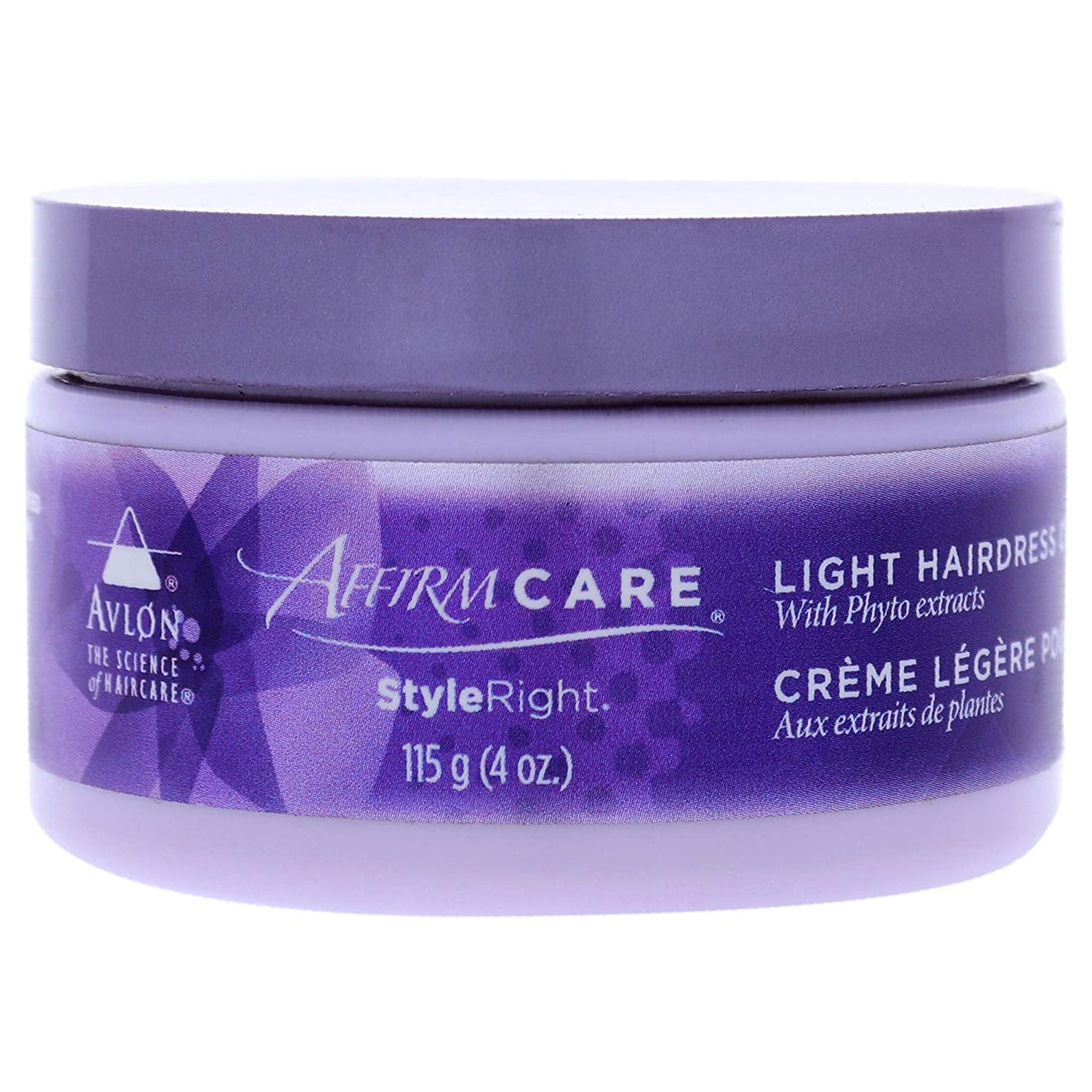 Affirm StyleRight Light Hairdress Creme | Frizz Control & Natural Shine for Relaxed & Natural Hair - 115g/4.06 oz