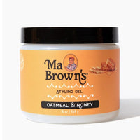 Ma Brown's Styling Gel: Strong Hold & Frizz Control for All Hair Types 16 oz