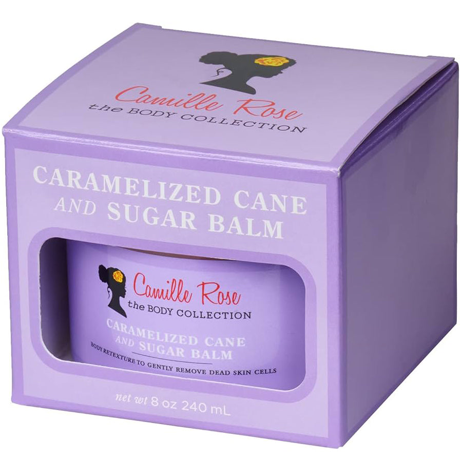 Camille Rose Caramelized Cane and Sugar Balm for Radiant, Smooth Skin 8 oz