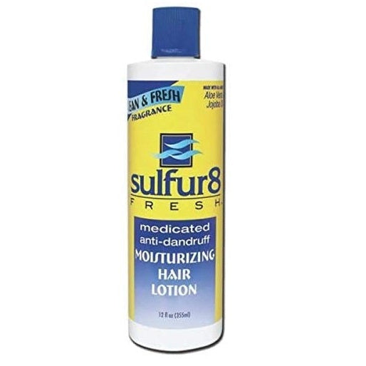 Sulfur 8 Fresh Moisturizing Hair Lotion for Soothed Scalp & Nourished Hair 355ml/12 oz
