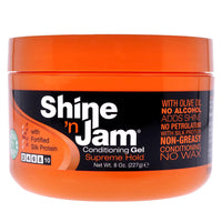 Shine 'n Jam Conditioning Gel Supreme Hold for Natural Hair & Braiding Styles 8oz