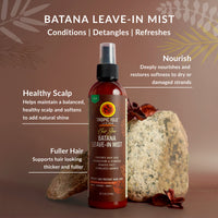 Tropic Isle Living Hair Gro Batana Leave-In Mist Moisture and Frizz Care 237 ml/8.0 oz