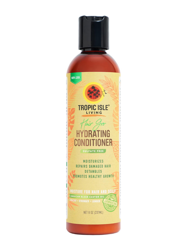 Tropic Isle Living Hair Gro Hydrating Conditioner Moisture and Detangling 237 ml/8.0 oz