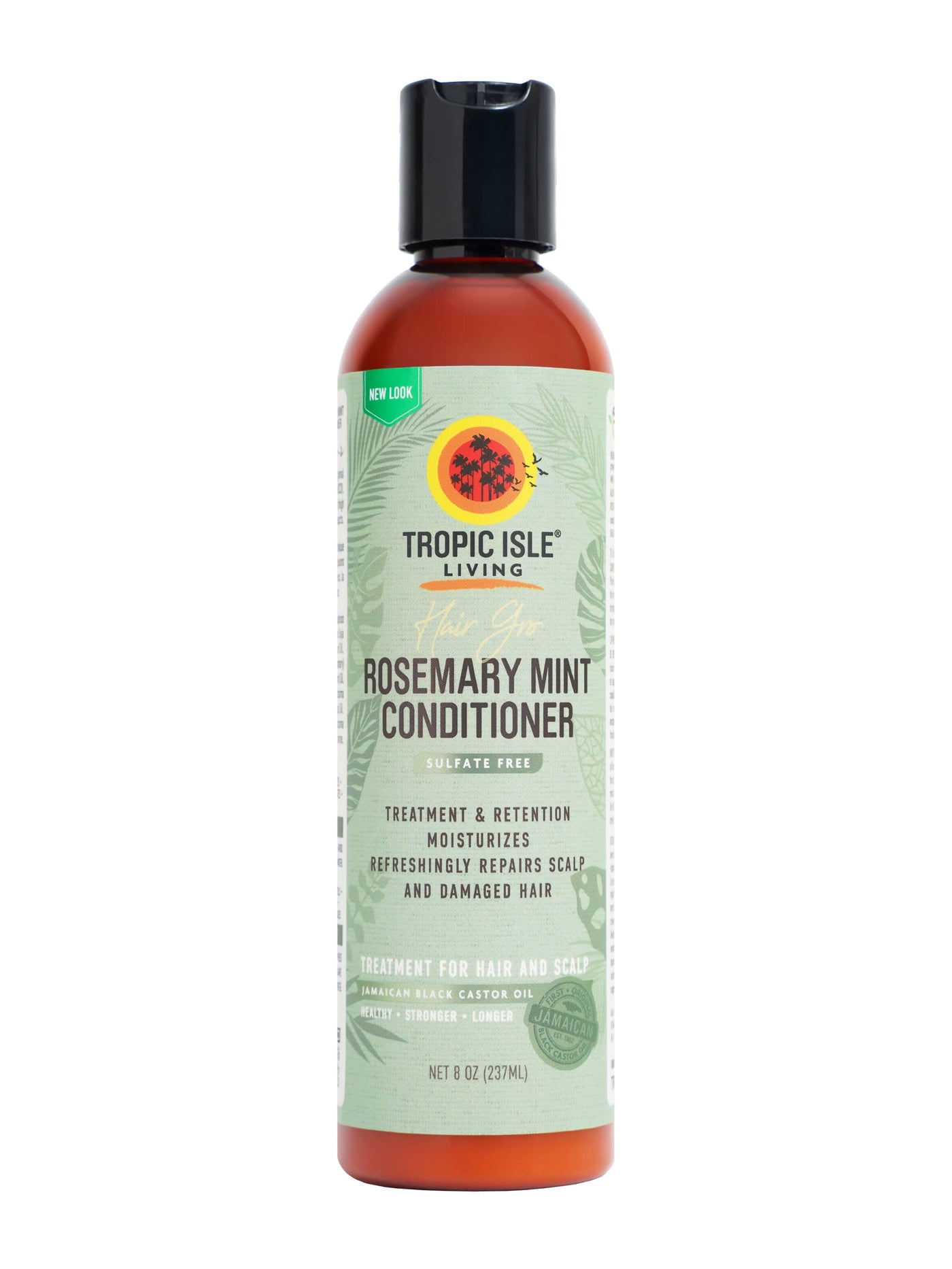 Tropic Isle Living Hair Gro Rosemary Mint Conditioner Moisture and Smoothness 237 ml/8.0 oz