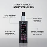 TRUSS Fluid Fix – Long-Lasting Curl Definition & Heat Protectant Spray