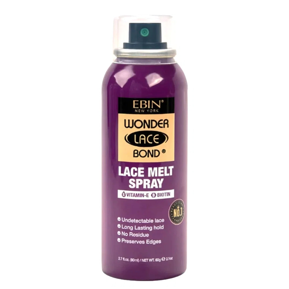 Ebin Wonder Lace Bond Lace Melt Spray | Vitamin E | 2.1 oz