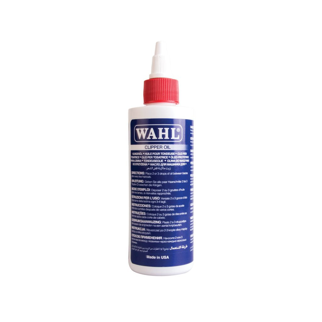 Wahl Clipper Oil: Maintains Blade Performance & Longevity for Hair Clippers & Trimmers 118ml/3.99 oz