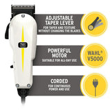 WAHL Super Taper Classic Professional Corded Hair Clippers for Barbers & Home Use