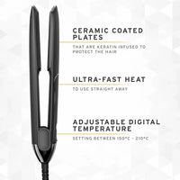 WAHL Pro Glide Straightener | Effortless Smoothness & Frizz Control | Special Edition Pink Orchid