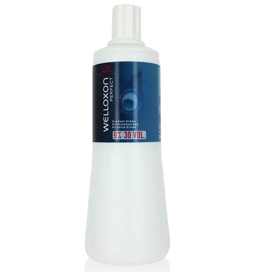 Wella Welloxon Perfect 9% 30 Vol Creme Developer - Professional Hair Colour Activation & Lift for Hair Professionals & Enthusiasts - 500ml/16.91 oz