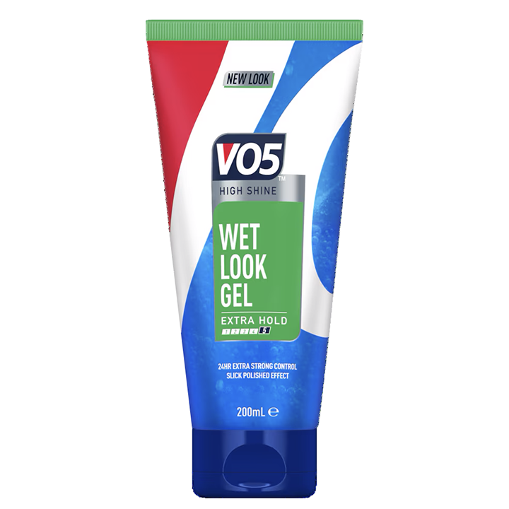 VO5 Wet Look Styling Gel for High-Shine, Lasting Hold 200 ml