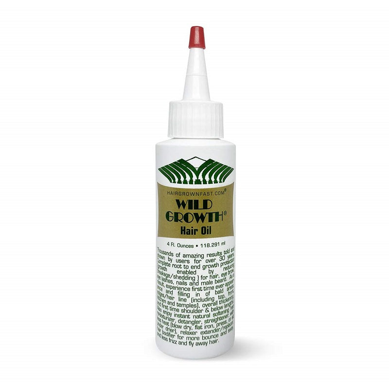 Wild Growth Hair Oil Promotes Growth & Strengthens for All Hair Types 118ml/3.99 oz