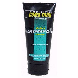 Pro-Line Comb-Thru 2-in-1 Shampoo: Deep Cleanse & Condition for Men
