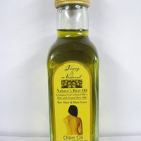 Young & Natural Olive Oil for Skin & Hair Care: Deeply Nourishing & Protecting (100ml)